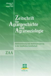 Zeitschrift für Agrargeschichte und Agrarsoziologie 2/2010