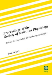 Proceedings of the Society of Nutrition Physiology Band 28