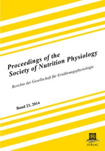 Proceedings of the Society of Nutrition Physiology Band 23