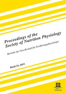 Proceedings of the Society of Nutrition Physiology Band 24